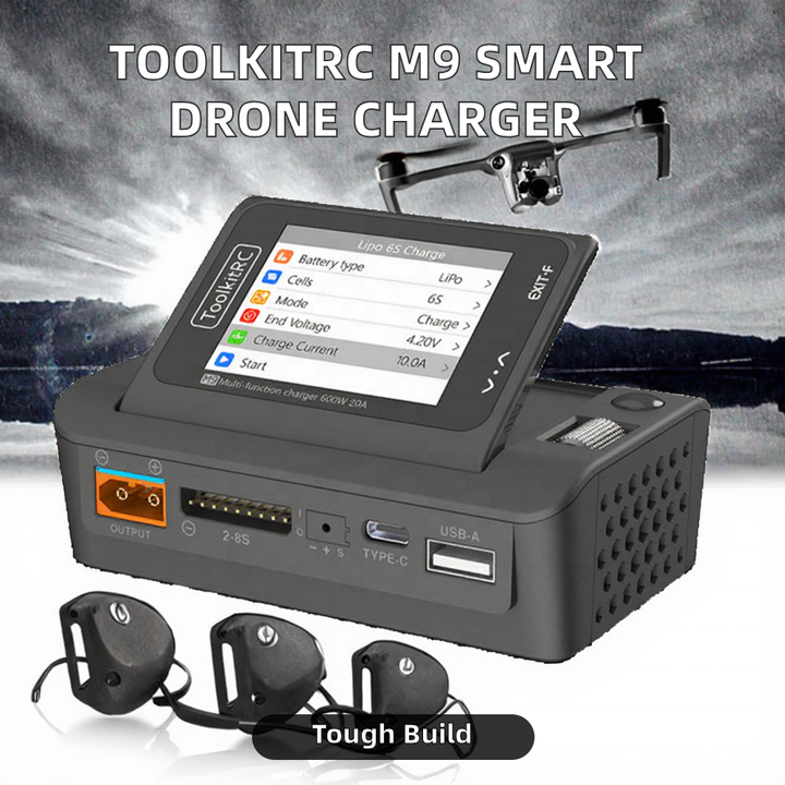 Toolkit M9 Caricabatterie 600W 20A DC, Multifunzione Con Audio, Nuovo - 3