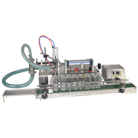 Machine de remplissage d'embouteillage liquide semi-automatique pour shampooing sirop d'huile essentielle orale boisson pneumatique savon liquide d'huile comestible