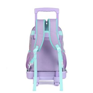 Filles dessin animé sac <span class=keywords><strong>à</strong></span> dos <span class=keywords><strong>à</strong></span> <span class=keywords><strong>roulettes</strong></span> <span class=keywords><strong>licorne</strong></span> détachable sac <span class=keywords><strong>à</strong></span> dos enfants chariot <span class=keywords><strong>cartable</strong></span> pour les filles - Product Image 3