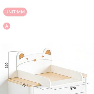 <span class=keywords><strong>Table</strong></span> à <span class=keywords><strong>langer</strong></span> en bois Montessori personnalisable pour la crèche, la garderie, l'école maternelle, la chambre d'enfant, les soins du bébé - Product Image 2