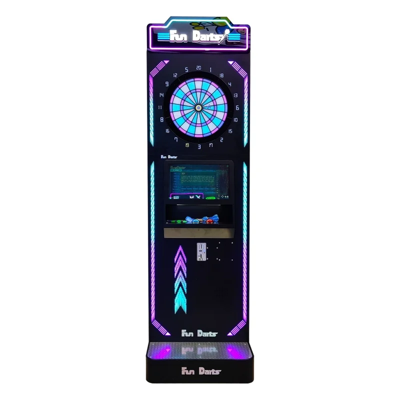 Neofuns Fun Darts5 Coin Operated Game French Version Darts Machine OEM/ODM Suitable for Bar