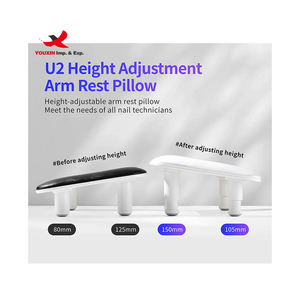 Reposabrazos Ajustable en Altura U2, Nuevo, Precio Bajo, Venta al por Mayor, Soporte Desmontable, Diseño Ergonómico, Cuero PU - Product Image 2