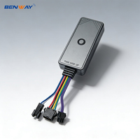 Mini Rastreador GPS LBS con Detección ACC y Corte de Motor GSM/GPRS/2G/4G LTE BW32B para Rastreo de Vehículos y Camiones, Compatible con PC, Certificado CE