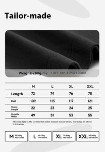 Camiseta Casual de Manga Corta para Hombre RQ, Primavera-Verano, 100% Algodón, 280 Gramos, Color Sólido, Estilo Urbano para Moda Urbana - Product Image 5