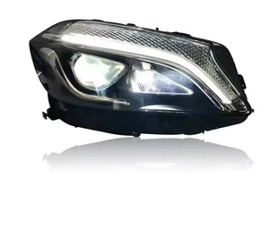 Faro Anteriore per Auto <span class=keywords><strong>Mercedes</strong></span> Benz <span class=keywords><strong>Classe</strong></span> <span class=keywords><strong>A</strong></span> W176 2013-2018, Stile AMG, Sistema di Illuminazione LED - Product Image 4