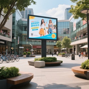 Tùy chỉnh P10 ngoài trời HD RGB Full-Color LED màn hình hiển thị bảng điều chỉnh chất lượng cao bức tường Video cho thang máy wayfinding giáo dục IP65 - Product Image 2