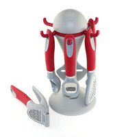 Vente chaude 7 pièces meilleurs gadgets de cuisine pour la maison avec une nouvelle poignée de conception