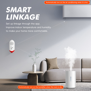 WiFi湿度计温度计室内应用远程监控声音报警传感器智能生活图雅WiFi智能温湿度传感器 - Product Image 4