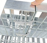 Vente directe usine : Clips et pinces en acier galvanisé pour grilles de renforcement en béton, dispositifs d'installation anti-corrosion
