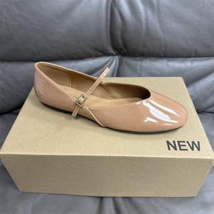 Venta al por Mayor de 5 Pares de Zapatos de Ballet para Mujer, Zapatos Planos Casuales de Diseñador, Zapatos Cuadrados de Goma para Mujer, Zapatos de Lujo de Diseñador para Mujer - Product Image 6