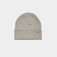 หมวกบีนนี่ปักลายสองสีแบบเย็บต่อสี  หมวกไหมพรมแบบพับขอบสำหรับฤดูหนาว สไตล์ดีไซเนอร์  หมวกแฟชั่นแบรนด์ส่วนตัว - Product Image 2