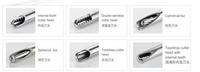 Produit consommable médical Réparation du ménisque Arthroscopie instrumentale Lames de rasoir arthroscopique du genou