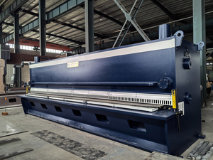 Độ chính xác cao 8x6000mm thủy lực <span class=keywords><strong>CNC</strong></span> chém sự xén lông trừu Máy kim loại thép tấm sự xén lông trừu máy - Product Image 4