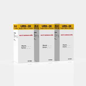 Bandelettes de test urinaire Ketone Keto URS-2K bandelettes de test d'urine 100 points - Product Image 3