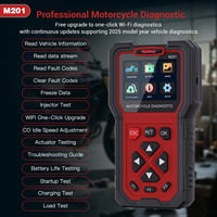 Nuevas Actualizaciones para el Escáner de Diagnóstico de Motocicletas TopDiag M201, Analizador de Motor para BMW/Yamaha/Suzuki/Motocicletas con Actualización por Wifi