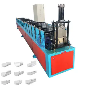 Hot Sale Steel Roof Rain Gutter Making Roll Forming Machinery