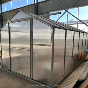 โรงเรือนปลูกต้นไม้กลางแจ้งแบบโครงสร้างเหล็กชุบสังกะสีแบบจุ่มร้อน คุณภาพสูง เป็นมิตรกับสิ่งแวดล้อม ประกอบง่าย - Product Image 5