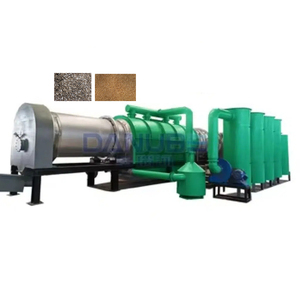 Horno de Carbonización de Alta Eficiencia para Paja, Sorgo y Cáscara de Arroz, Carbonizador Continuo de Tambor - Product Image 1