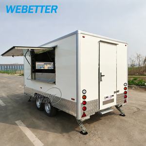 WEBETTER Remolque de <span class=keywords><strong>Comida</strong></span> Móvil para Café, Totalmente Equipado, para Negocios de Alimentos - Product Image 4