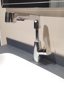 <span class=keywords><strong>Robinet</strong></span> de lavabo moderne en laiton chromé à levier unique, mitigeur de lavabo mural extractible, anti-corrosion, léger - Product Image 5