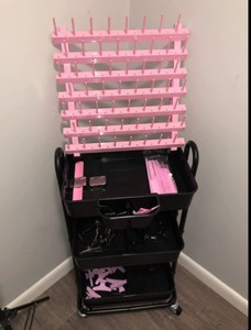 Бамбуковая Складная витрина для волос - Product Image 3