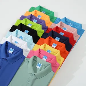 Sublimação do alto desempenho seco Fit Plus Size poliéster personalizado logotipo Polo Golf T camisas masculinas