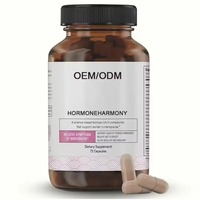 Capsules à base de plantes pour l'équilibre hormonal féminin adulte, soutien immunitaire, gestion de l'humeur et du sommeil, soulagement de la ménopause et du SPM, suppléments d'énergie et de pH