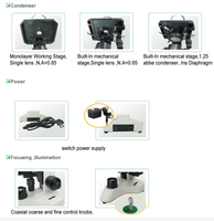 Phenix PH35 Series 40X-1600X Handheld Students Children's School Educational Toy Monocular Biological Lab Microscope for Sale