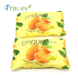 Jabón de tocador de marca privada con aroma a limón y manzana, colorido, a base de hierbas, 150 g, blanqueador, hidratante, para todo tipo de piel - Product Image 3