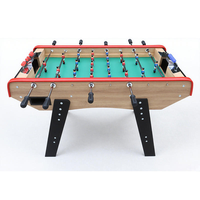 Table de football en bois MDF personnalisée de haute qualité Jeu de sport d'intérieur à la française Joueurs en plastique Table de football populaire pour bébé