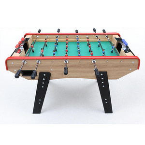 Table de football en bois MDF personnalisée de haute qualité Jeu de sport d'intérieur à la française Joueurs en plastique Table de football populaire pour bébé - Product Image 2