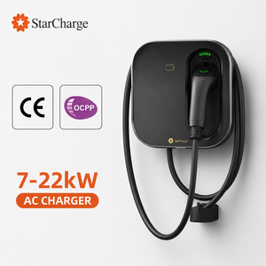 Starcharge Artemis Smart App เครื่องชาร์จรถยนต์ไฟฟ้าแบบติดผนัง 22kW Type 2 AC สำหรับใช้ในบ้าน IP65 ป้องกันไฟรั่วไหลด้วยระบบ PC+ASA RCD Type B ได้รับการรับรองมาตรฐาน TUV ปลอดภัย ใหม่ - Product Image 1