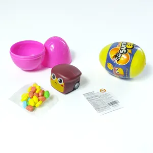 Paskalya Bonus yumurta oyuncak içinde mini araba şeker geri çekin