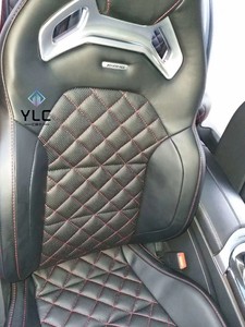 Sièges baquet avant pour <span class=keywords><strong>Mercedes</strong></span>-Benz A45 CLA45 W176 W177 AMG <span class=keywords><strong>Recaro</strong></span> en cuir noir - Product Image 1