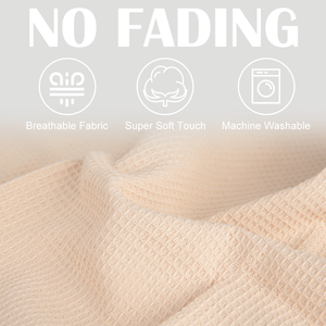 ノンスクラッチコットンディッシュラグ多目的厚手耐久速乾性ソフトコットンワッフル織りキッチンタオル皿掃除布 - Product Image 5