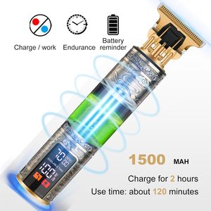 Tondeuse à Cheveux Professionnelle Vintage T9 pour Homme, Alimentation USB, Utilisation Hôtelière et Domestique, Vente en Gros Usine - Product Image 5