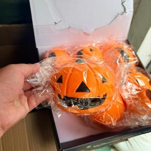 15cm Jumbo Halloween Ghost Pumpkin Silicone Squishy Cute Pinch <b>Fidget</b> Toy Stress Relief Gift for Holiday Party - Product Image 3