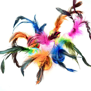 Juguete Interactivo de Bádminton para Gatos con Envolturas Coloridas, Ideal para Jugar y Pasear a <span class=keywords><strong>tu</strong></span> Gato - Product Image 1