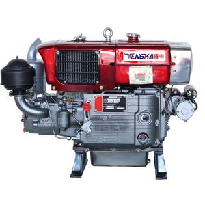 Tengka Zs1105 High Quality 18HP Horizontal Shaft Water Cooled Single Cylinder Diesel <b>Engine</b> Low Fuel Consumption Electric Start - Product Image 1
