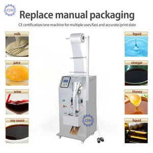 Multifunction Automatic Food & Beverage Packaging Machine 100ml 200ml Wrapping Hot <b>Sealing</b> Oil Ice Pops Water - Product Image 3