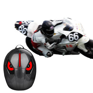 Sac de casque dur grande taille clignotant clignotant led oeil sac à dos moto o vélo cavalier sac à dos étanche - Product Image 2