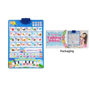 Electronic Interactive <strong>ABC</strong> &amp; 123s &amp; Music Talking Wall Chart Poster - Product Image 6