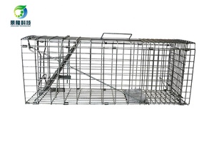 Trappola di filo di metallo verde eco-compatibile con gabbia di coniglio per gatti uccidere un colpo di topo trappola animale galvanizzata per <span class=keywords><strong>il</strong></span> controllo dei parassiti - Product Image 2