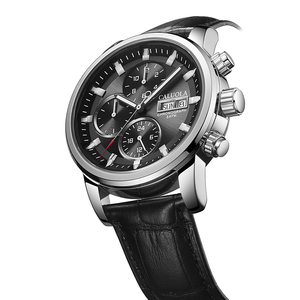 Orologio Meccanico Automatico da Uomo CALUOLA |   Multifunzione |   Cassa in acciaio inossidabile |   Cristallo di Zaffiro |   22 mm |   Analogico | - Product Image 1