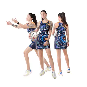 Uniforme de Netball personalizado, vestido de Netball de estilo indio, sublimación, venta al por mayor