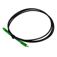 Özel uzunluk LC APC toz kapağı adaptörü beyaz siyah SC Fiber optik yama kablosu kablosu 1m 2m 3m 5m 2 3 4 5 çekirdek özelleştirilebilir