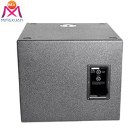 Subwoofer pasivo único de 15 pulgadas sonido pa Altavoz de rango completo envolvente de audio profesional