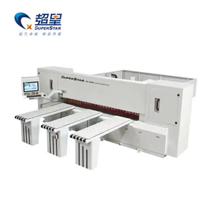 China Feixe ferro horizontal automático elétrico Saw máquina corte mesa madeira