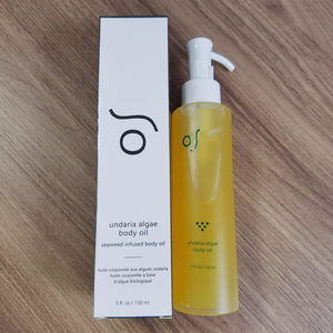 Aceite corporal reafirmante de algas Undaria de etiqueta privada, humectante ligero no graso, aceite de masaje corporal vegano - Product Image 2