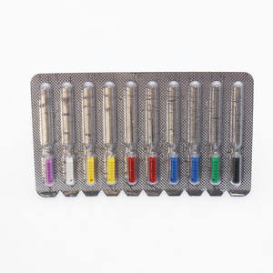 Venta de almacén Limas de uso manual dental Brochas de púas cortas 21mm/25mm Instrumentos dentales Brocha de nervio de acero inoxidable con mango - Product Image 1